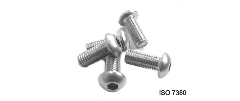 Linsenschraube ISO 7380 Edelstahl A2