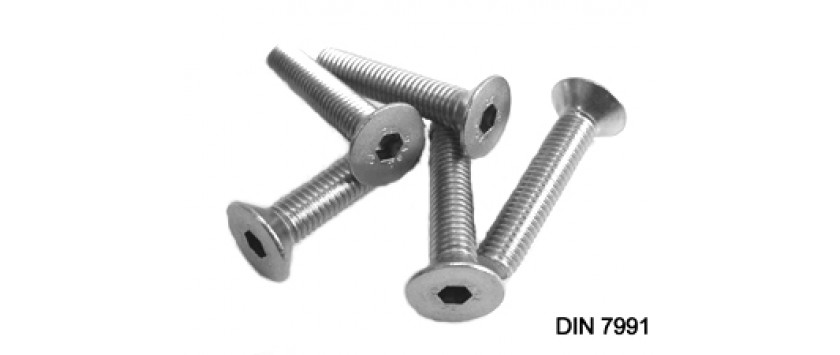 Senkschrauben DIN 7991 Edelstahl A2