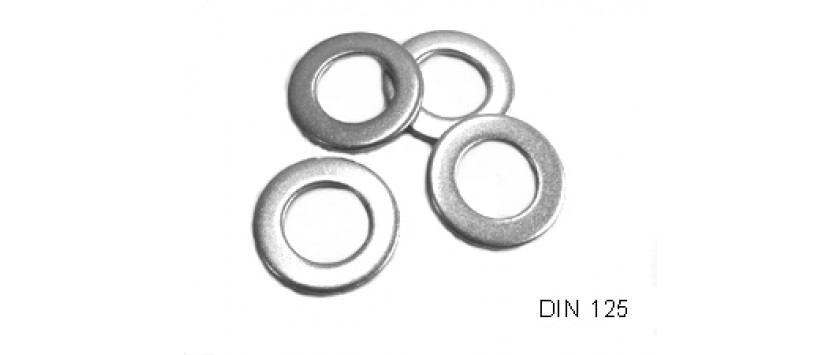 U-Scheiben DIN 125 Edelstahl A2