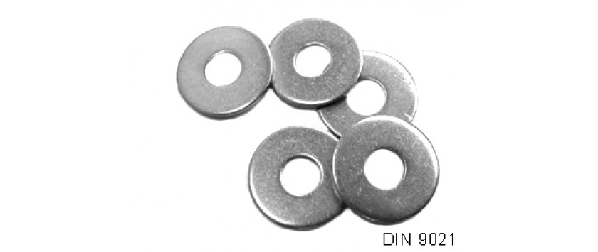 U-Scheiben DIN 9021 Edelstahl A2