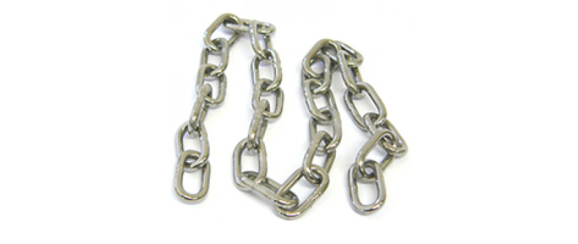 Edelstahlketten kurzgliedrig