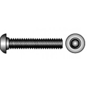 Linsenschrauben ISO 7380, M 4 x 10